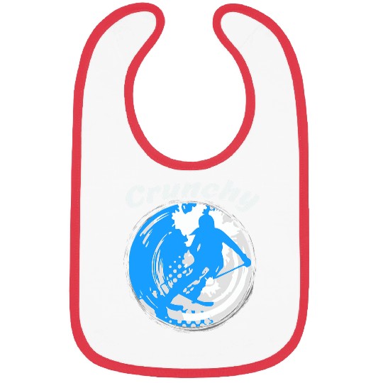 Skiing Ski Crunchy Snowboarder Earth Loving Bibs