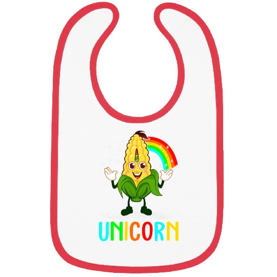 Pun Corn Lover Cereal Kids Farming Bibs