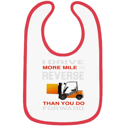 Forklift Operator Tug Driver Warehouse Shelving Design Bibs