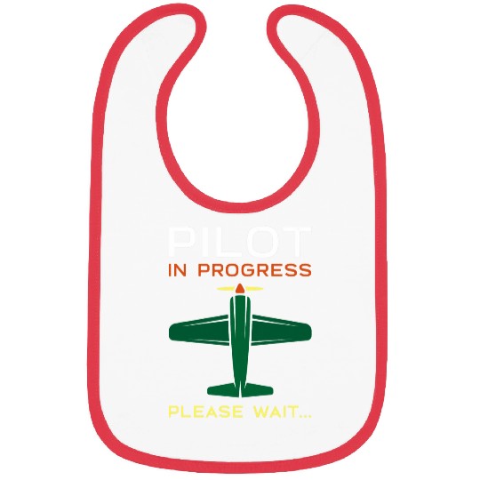 Pilot In Progress Please Wait for Flight School Student Bibs