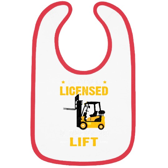 Forklift Operator Official Licensed Ready To Lift Bibs