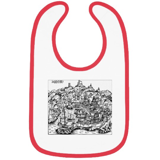 Historic Genoa Italy 1 Bibs