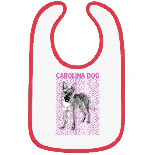 Carolina Dog Pastel Aesthetic Bibs
