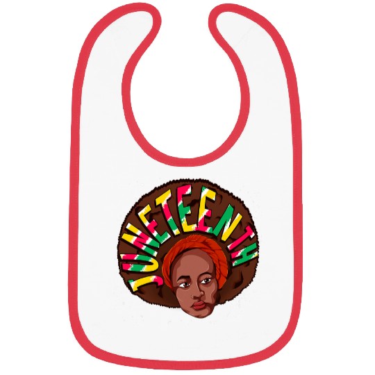 American African Freedom Black History Women Juneteenth 3 Bibs