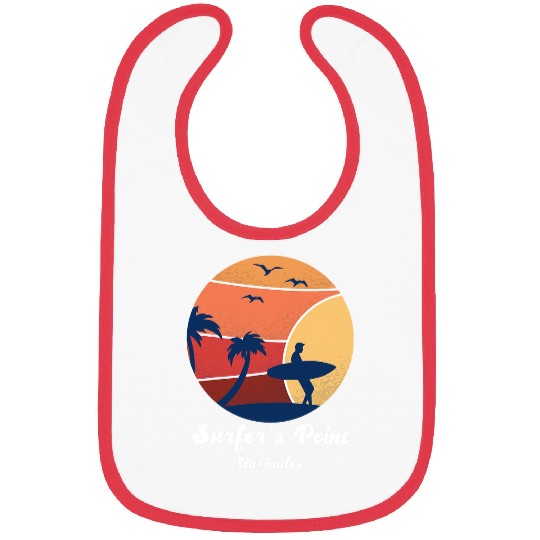 Surf Life Surfers Point Barbados Surfing Surfer vintages Sunset Beach Bibs