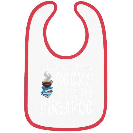 Reading Book Foxhound Avid Book Reader Funny Dog Mom Gift Reader Bibs