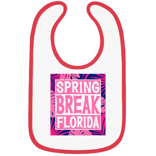 Spring Break Senior Class Student School Trip Florida Beach 3 Bibs