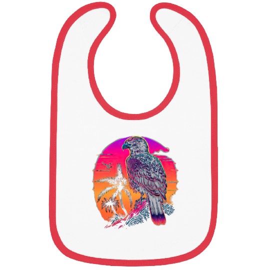 Retro Aesthetic Hawk 2 Bibs