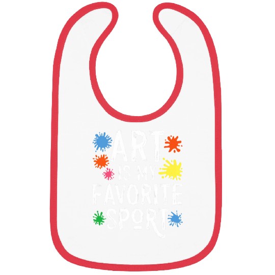 Creative Sketching Art Is My Favorite Sport Artist Painter Bibs