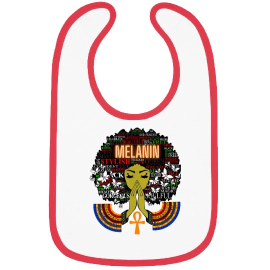 Classy Womens African Head Wrap Black Pride Melanin 1 Bibs