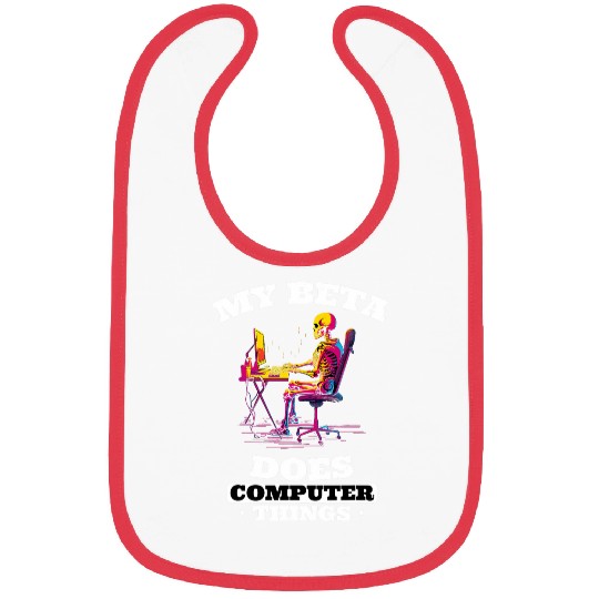My Beta Makes Computer Things Programmer 3 Bibs
