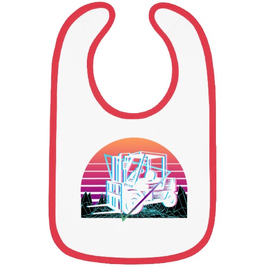 Forklift Operator Retro Bibs