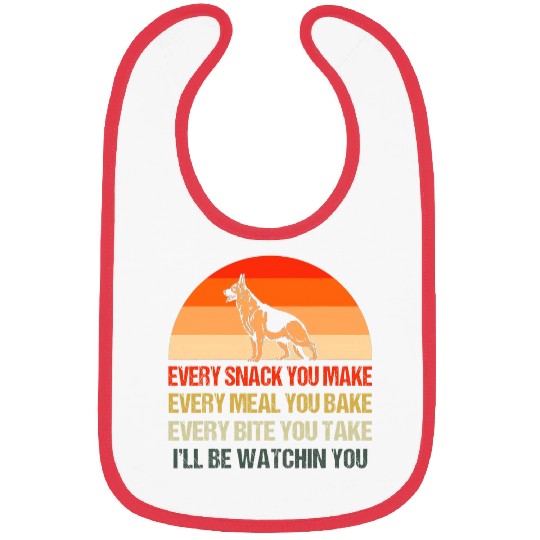 Every Snack You Make Classic Art Every Meal You Bake Bibs