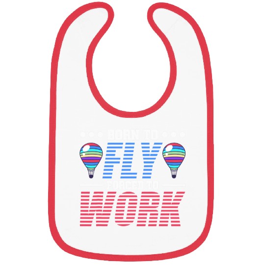 Retro Hot Air Balloon Ride Bibs