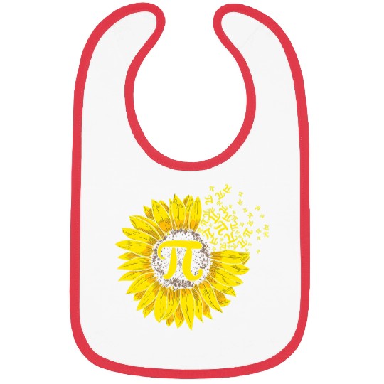 Sunflower Pi Pi Day Bibs