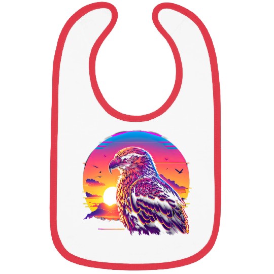 Retro Aesthetic Hawk Bibs