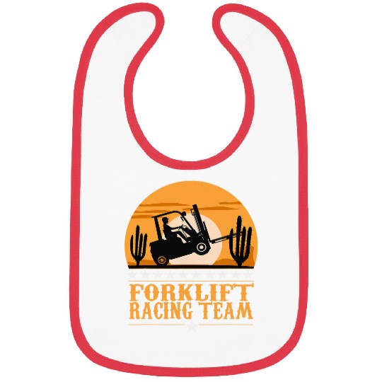Forklift racing team Forklift Driver Bibs