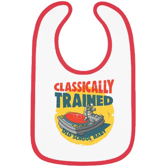 Classically Trained 80s 90s DJ Music Producer Turntable Bibs