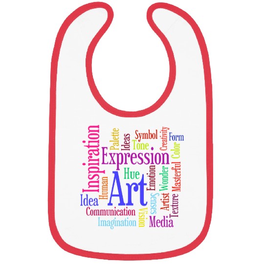 Colorful for Creative Artist Bibs