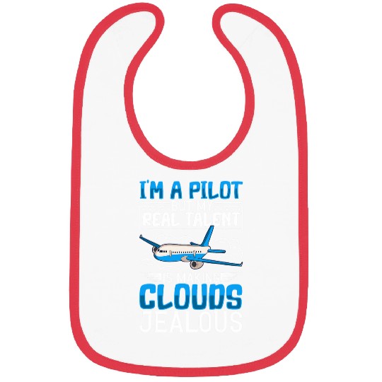 Future Pilot Aviation Airplane Airline Aviator Lifestyle Bibs