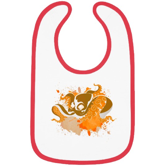Octopuss Lover Sea Monster Ocean Animal Lover Kraken Octopus Bibs