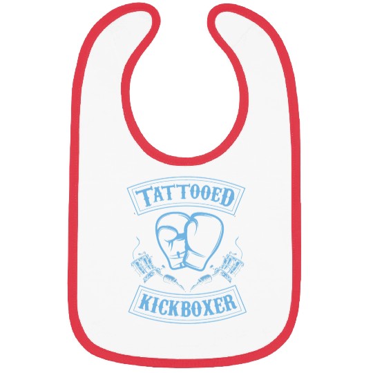 Tattoo Ink Tattooed Kickboxer 1 Bibs