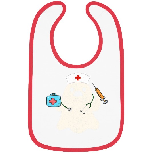 nurses Scrub nurses RN ER NICU LPN Halloween Costume Bibs