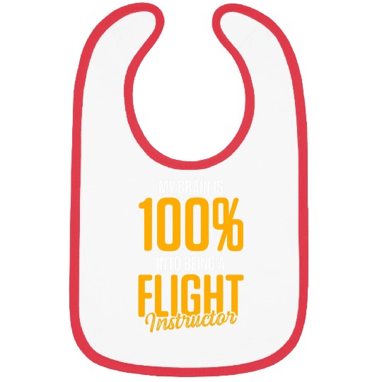 Flight Instructor Pilot Aviation Trainer 13 Bibs