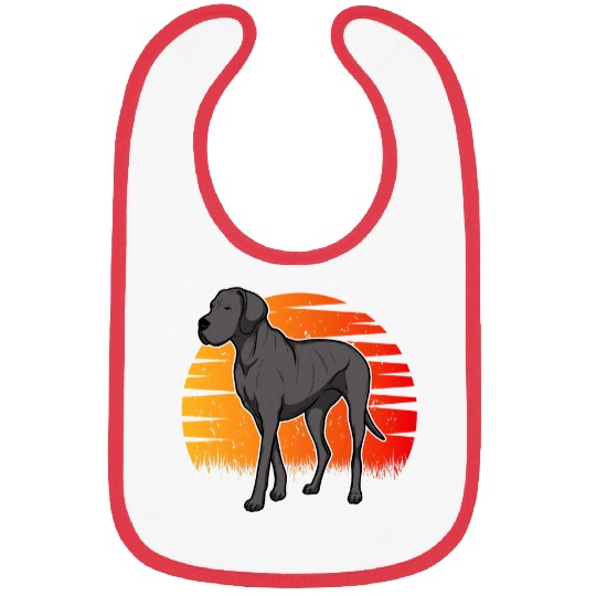 German Mastiff Great Dane Sunset 29 2 3 Bibs