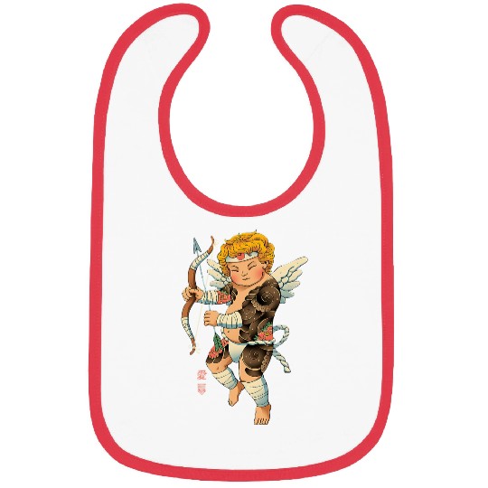 Samurai Cupid Bibs