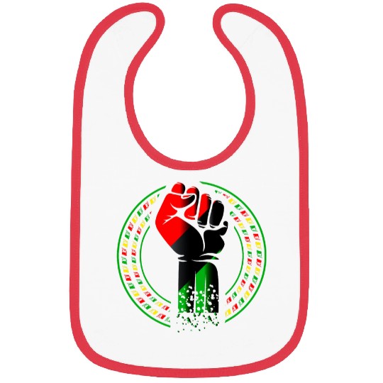 BLM Pro Black Power Fist Bibs