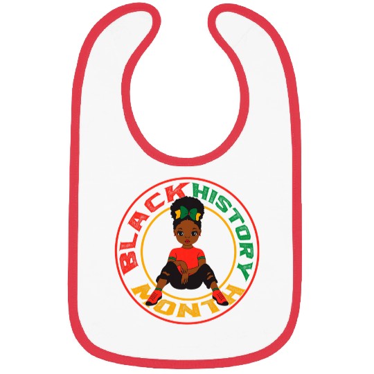Black History Month BHM Melanin Queen Afrocentric Bibs