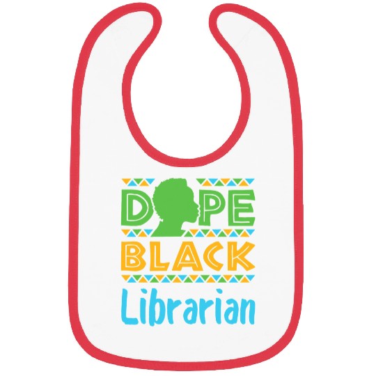 Reading Book Dope Black Librarian Library Reading Books Afrocentric Reader Bibs