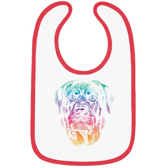 Rottweiler Dog 3 Bibs