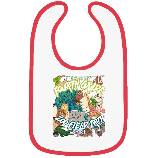 Fourth Grade Zoo Field Trip Matching Student Teacher Class Bibs