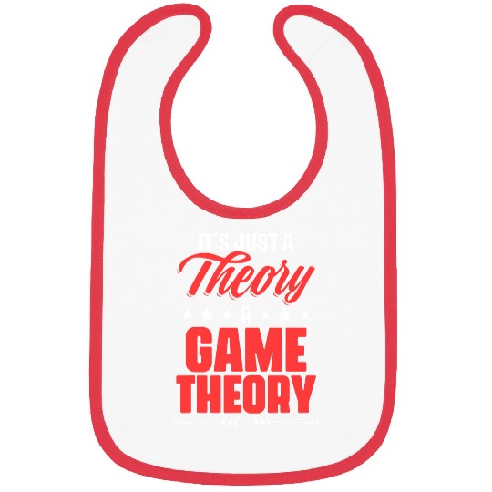 Game Theory Student Mathematician Logical Thinker 2 Bibs