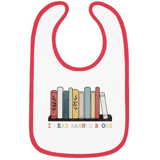 Reading Book I Read Banned Books Week Librarian Reader Nerd Reader Bibs