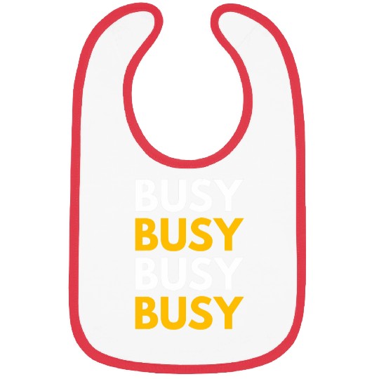 ChzBlz Busy Worker Bumble Bee Funny Gift Alt Bibs