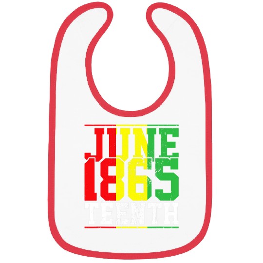 Black History Juneteenth 1865 African American 1 Bibs