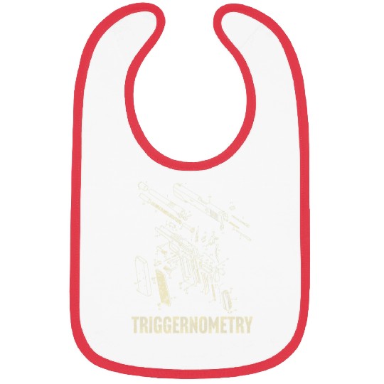 Triggernometry 2A 2nd Second Amendment Patriot guns Gift Bibs