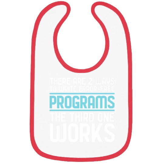 Programming Coder Software Engineer Programmer Bibs