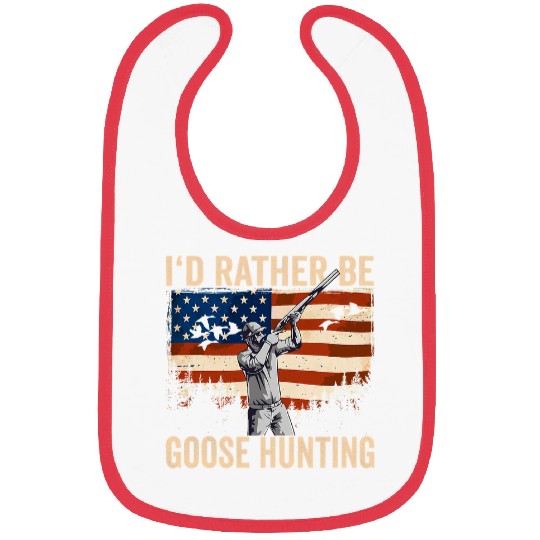 USA Id Rather Be Goose Hunting 72 Bibs
