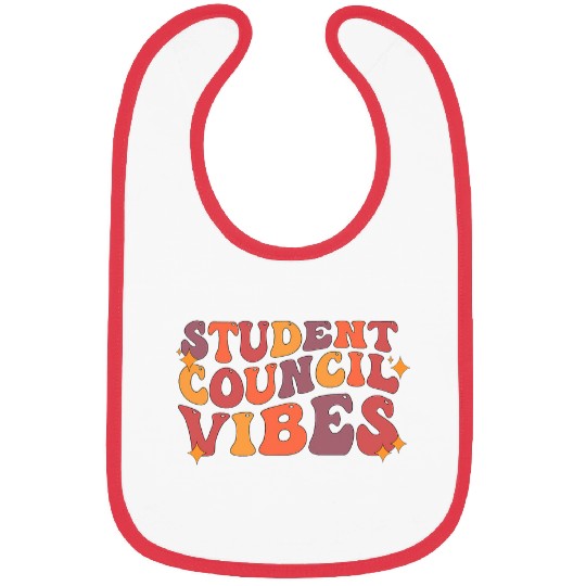 Student Council Vibes School Student Council Bibs