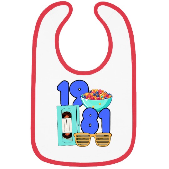 Grad Class 1981 Cinema Student 80s Movie Film School Reunion Bibs