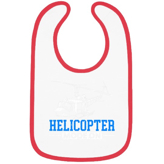 Helicopter Mode On Flight Instructor Aeronautics Aviator Bibs