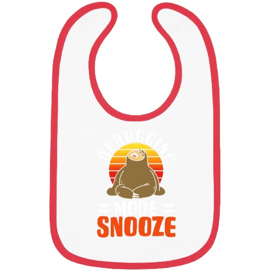 Software Developer Debugging Mode Snooze Bibs