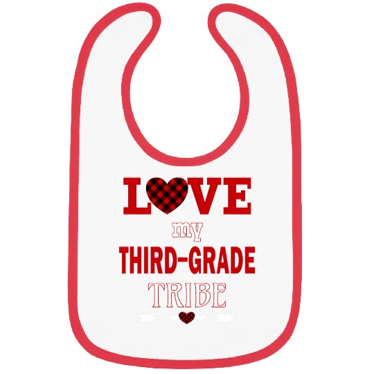 Third Grade Tribe Tee Back To School Bibs