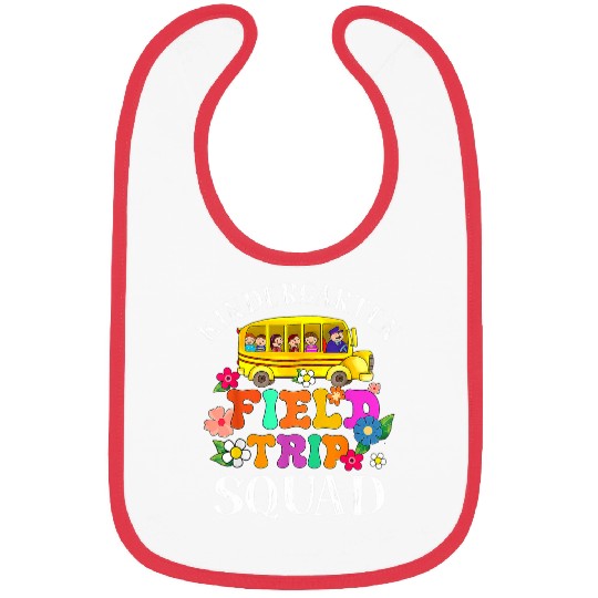Kindergarten Students School Zoo Field Trip Squad ing 3 Bibs