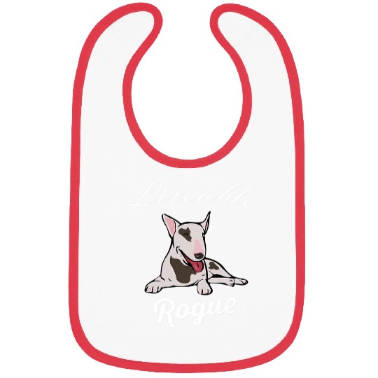 Loveable Rogue Bull Terrier 359 Bibs