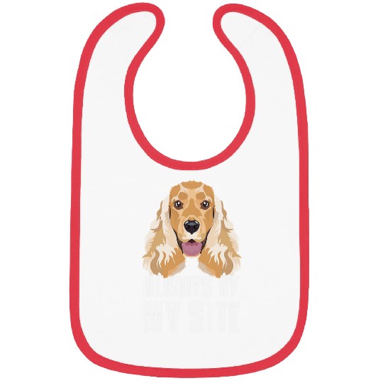 Dog Cocker Spaniel My bests Buddy English Cocker Spaniel Bibs